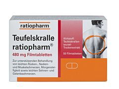 Teufelskralle ratiopharm® 480 mg Filmtabletten Wien