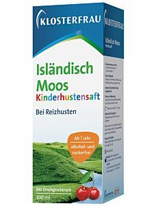 Klosterfrau Isländisch Moos Malve Kinderhustensaft - 100 Milliliter