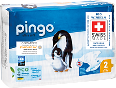 Bio Windeln Mini 3-6kg Pinguin – Pingo Swiss - 42 Stück