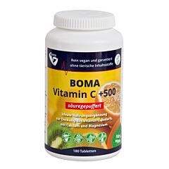 Boma Vitamin C +500 säuregepuffert - 180 Stück